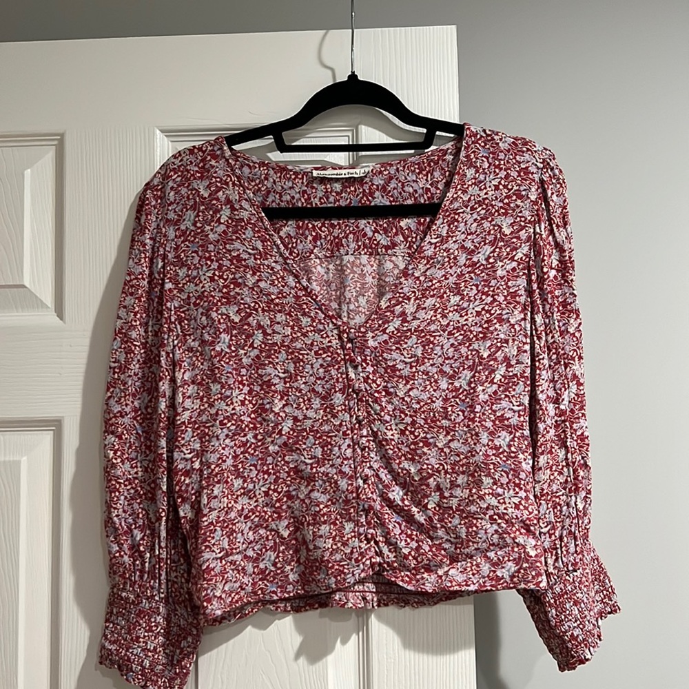 Floral Abercrombie + Fitch Blouse